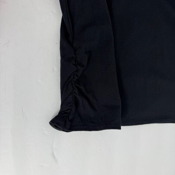 Rebellious One NEW Juniors Large Black T Shirt Red Bows Casual Comfy Fun - Picture 3 of 9